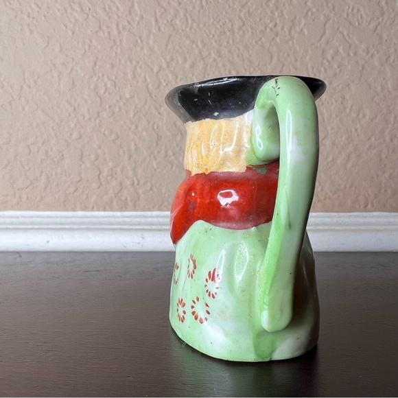 Vintage 1940's Elizabethan Toby Mug, Made in Occupied Japan Porcelain, Japanese - Picture 5 of 9